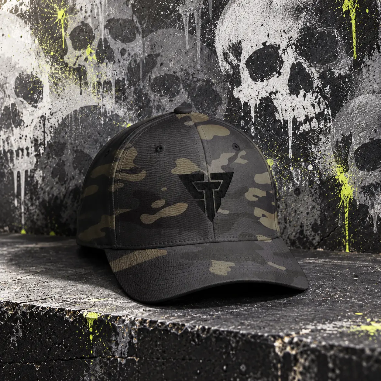 CPT Onyx Cap in CAMOUFLAGE BLACK