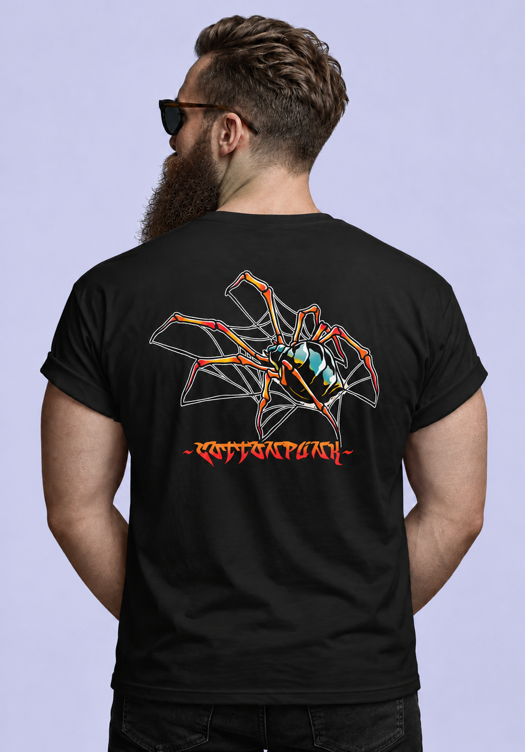 Any Last Words spider back print, back model