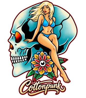 Deadly Charm retro graphic design