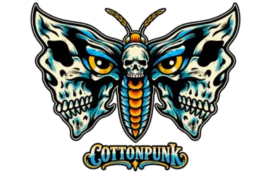 Death Stare retro graphic design