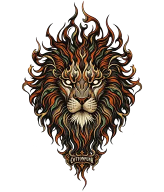 King's Roar retro graphic design