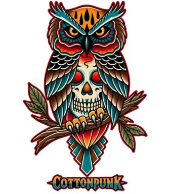 Night Sentinel retro graphic design