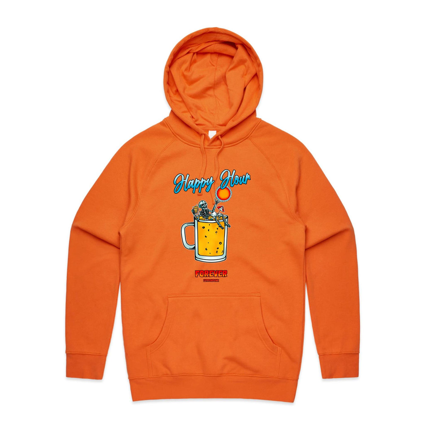 IS IT STILL HAPPY HOUR? - Mens Pocket Hoodie - FRONT PRINT