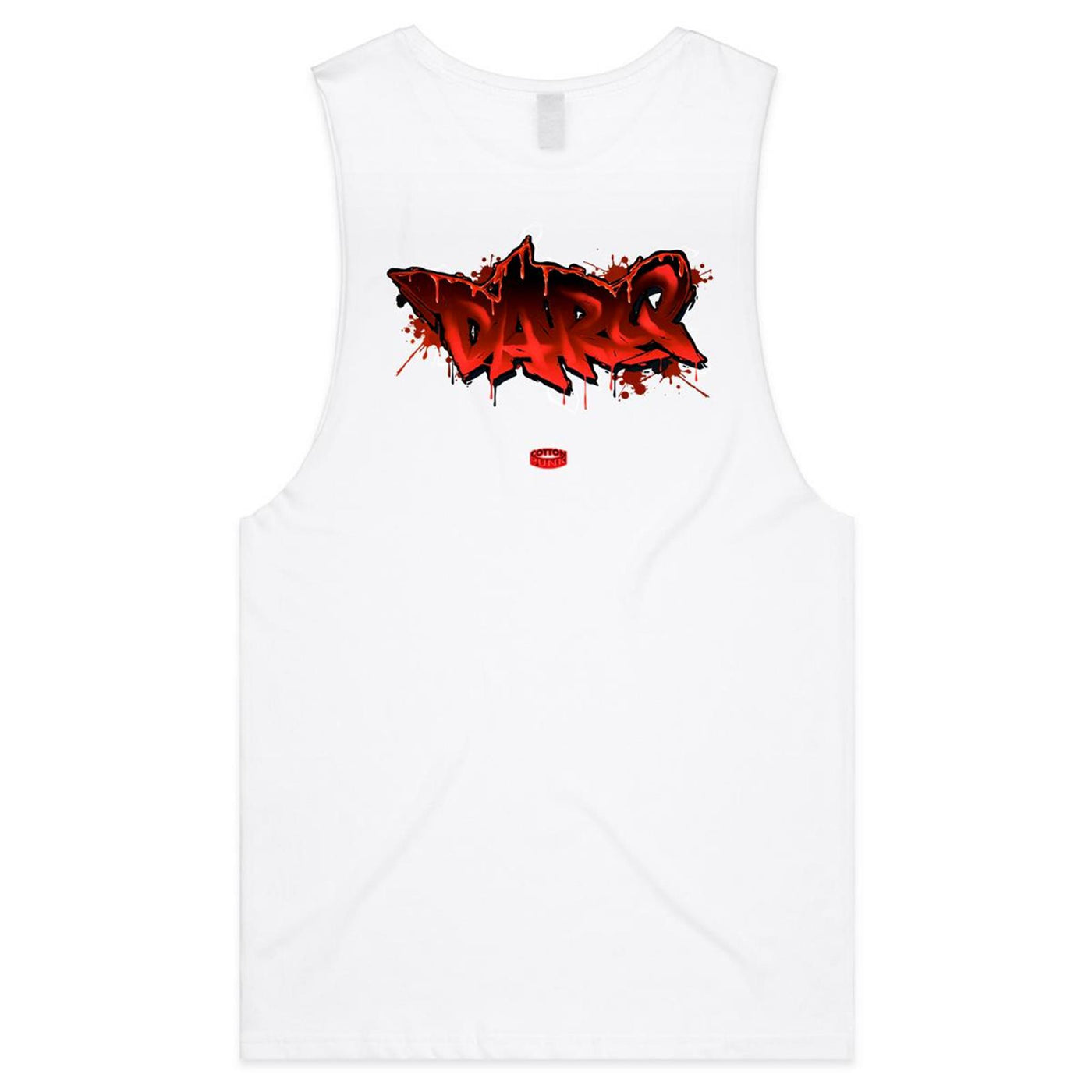 DARQ - Mens Sleeveless T-Shirt - BACK PRINT