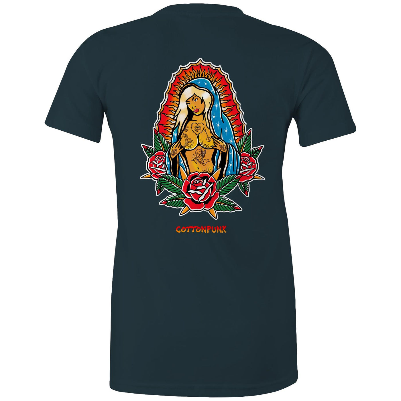 PRAY FOR BETTER TIMES (W) - Womens T-Shirt - BACK PRINT