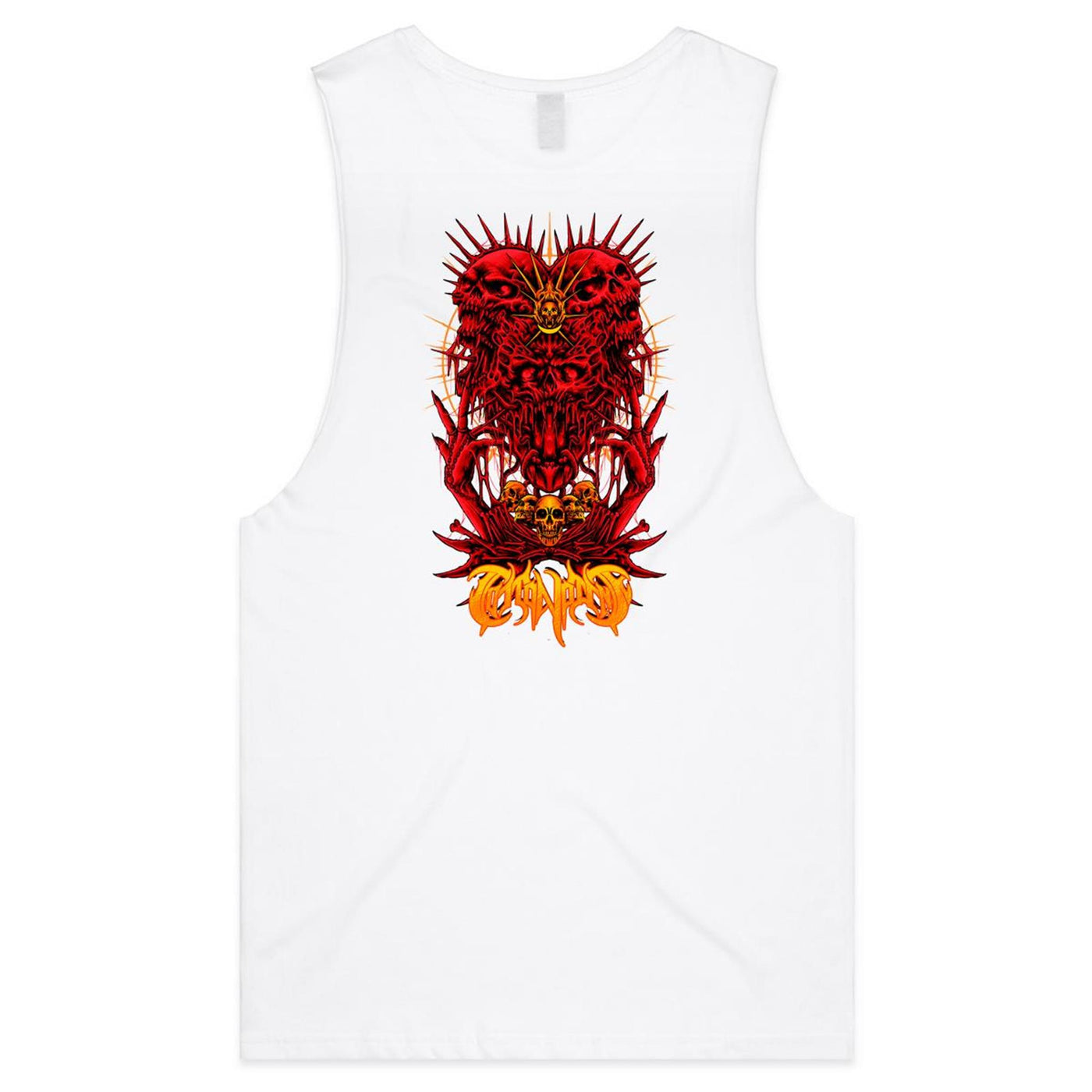 PARANOID III - Mens Sleeveless T-Shirt - BACK PRINT