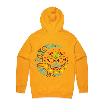 TANTRUM (R) - Mens Pocket Hoodie - BACK PRINT