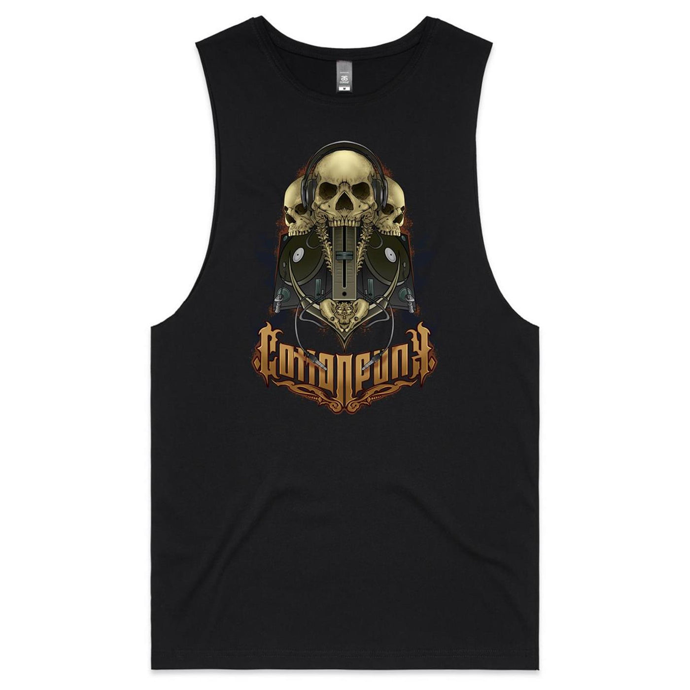 STEREOSONIC - Mens Sleeveless T-Shirt - FRONT PRINT