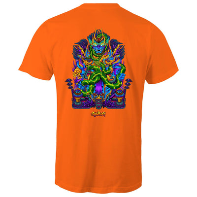 TWISTED SNAKE GOD - Mens T-Shirt - BACK PRINT