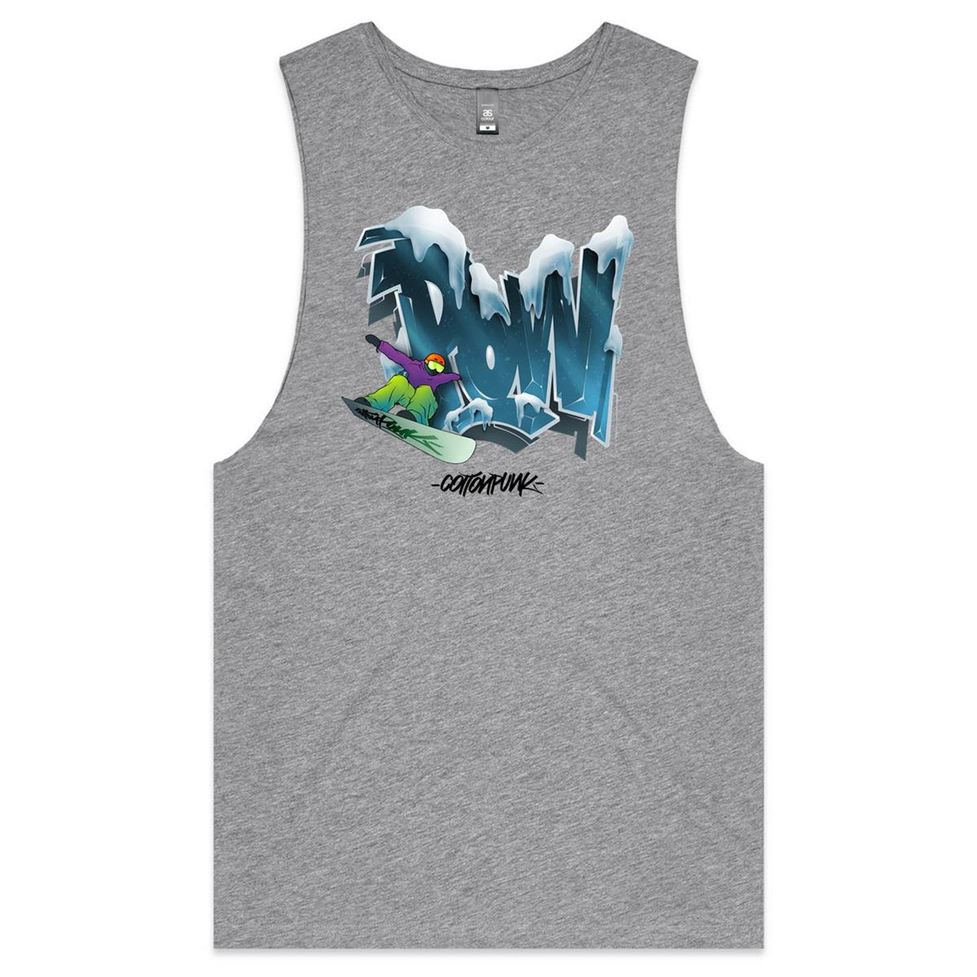 POW - Mens Sleeveless T-Shirt - FRONT PRINT