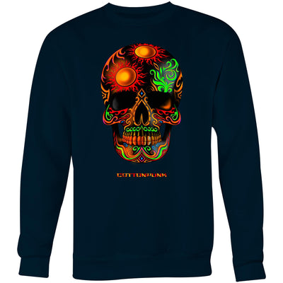 DEATH BY SUNSET - Mens Sweatshirt - FRONT PRINT