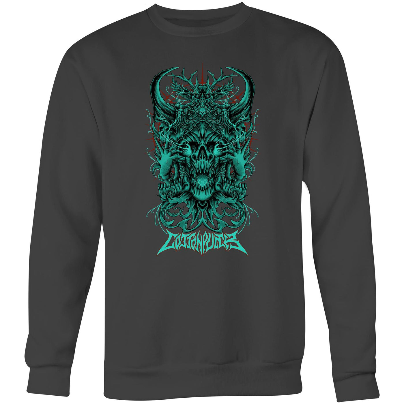 BLACK MAGIC II - Mens Sweatshirt - FRONT PRINT