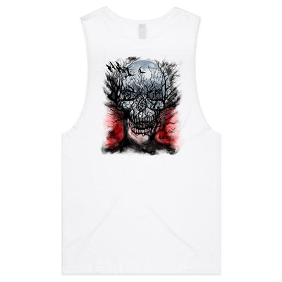 PIERCED SOUL - Mens Sleeveless T-Shirt - BACK PRINT