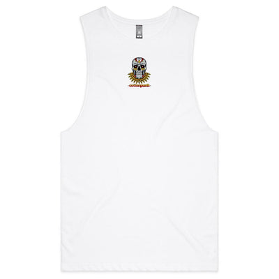 PRAY TO YOUR GODS - Mens Sleeveless T-Shirt - BACK PRINT