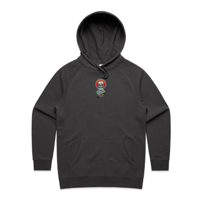 NEVER R.I.P (W) - Womens Pocket Hoodie - BACK PRINT