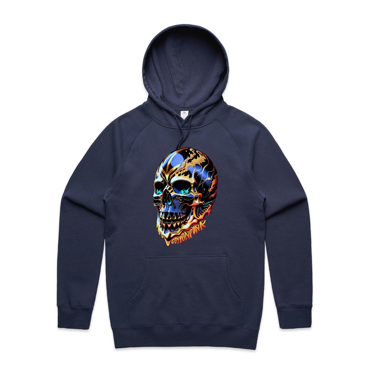 LUCID NIGHTMARE - Mens Pocket Hoodie - FRONT PRINT