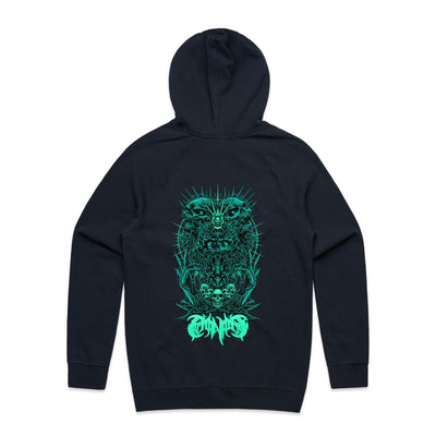 PARANOID II - Mens Pocket Hoodie - BACK PRINT