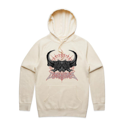 BLACK SPELL - Mens Pocket Hoodie - FRONT PRINT