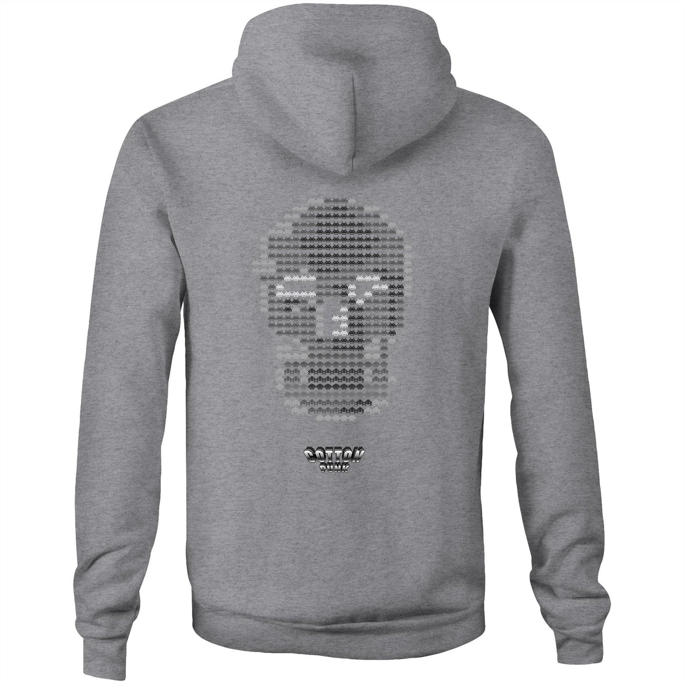 DEATH INVADERS - Mens Pocket Hoodie - BACK PRINT