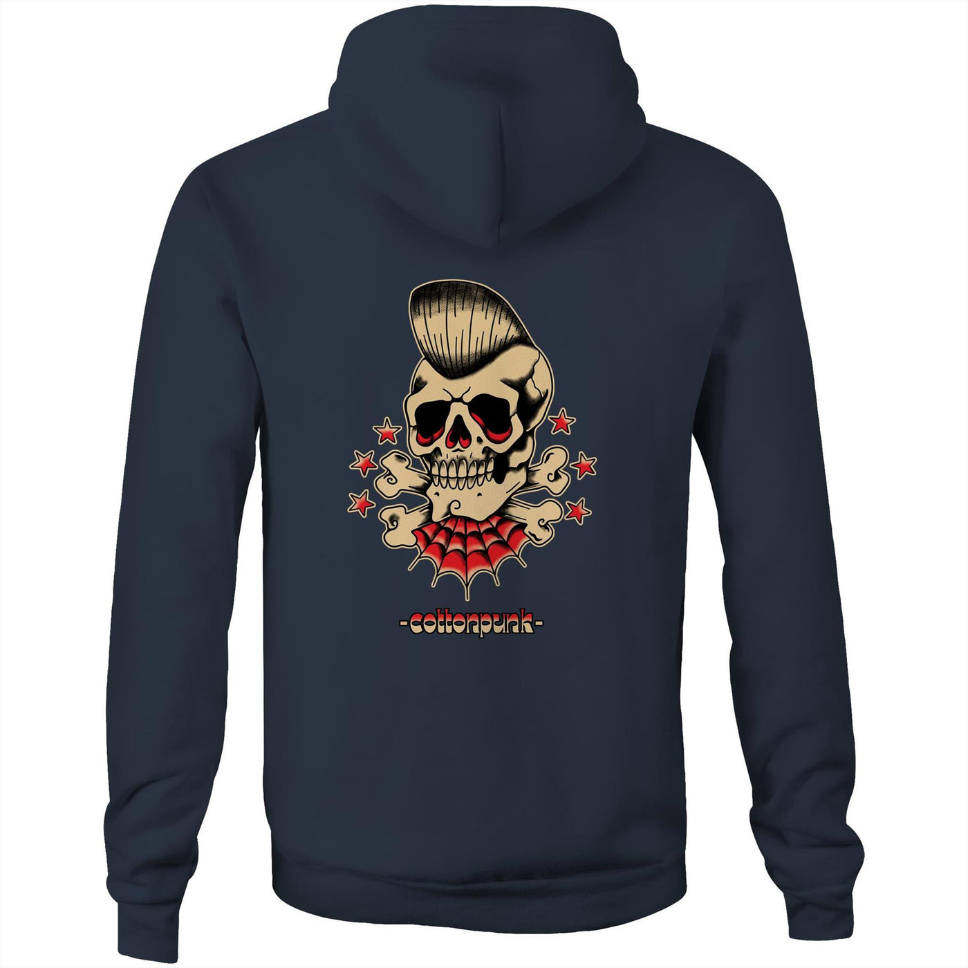 ELVIS IS NOT DEAD - Mens Pocket Hoodie - BACK PRINT