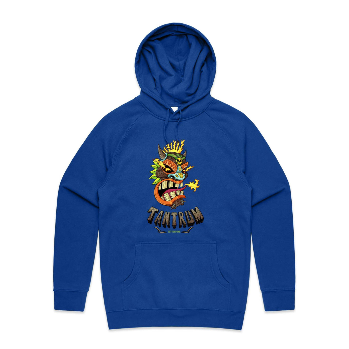 TANTRUM - Mens Pocket Hoodie - FRONT PRINT