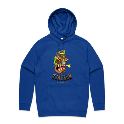 TANTRUM - Mens Pocket Hoodie - FRONT PRINT