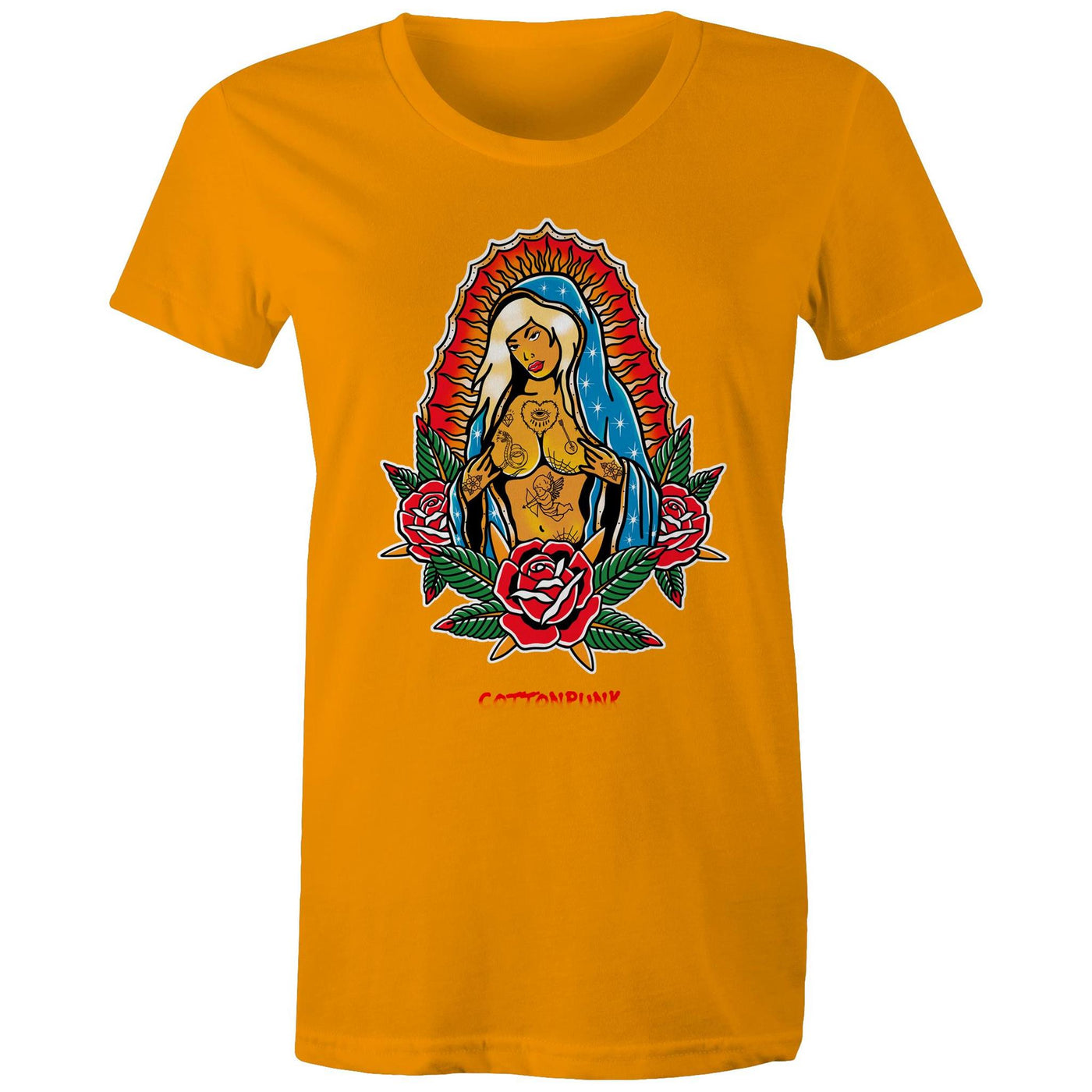 PRAY FOR BETTER TIMES (W) - Womens T-Shirt - FRONT PRINT