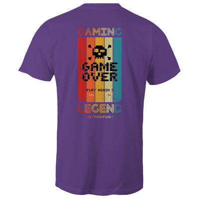 GAMING LEGEND - Mens T-Shirt - BACK PRINT