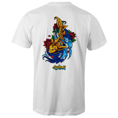 KOI - Mens T-Shirt - BACK PRINT