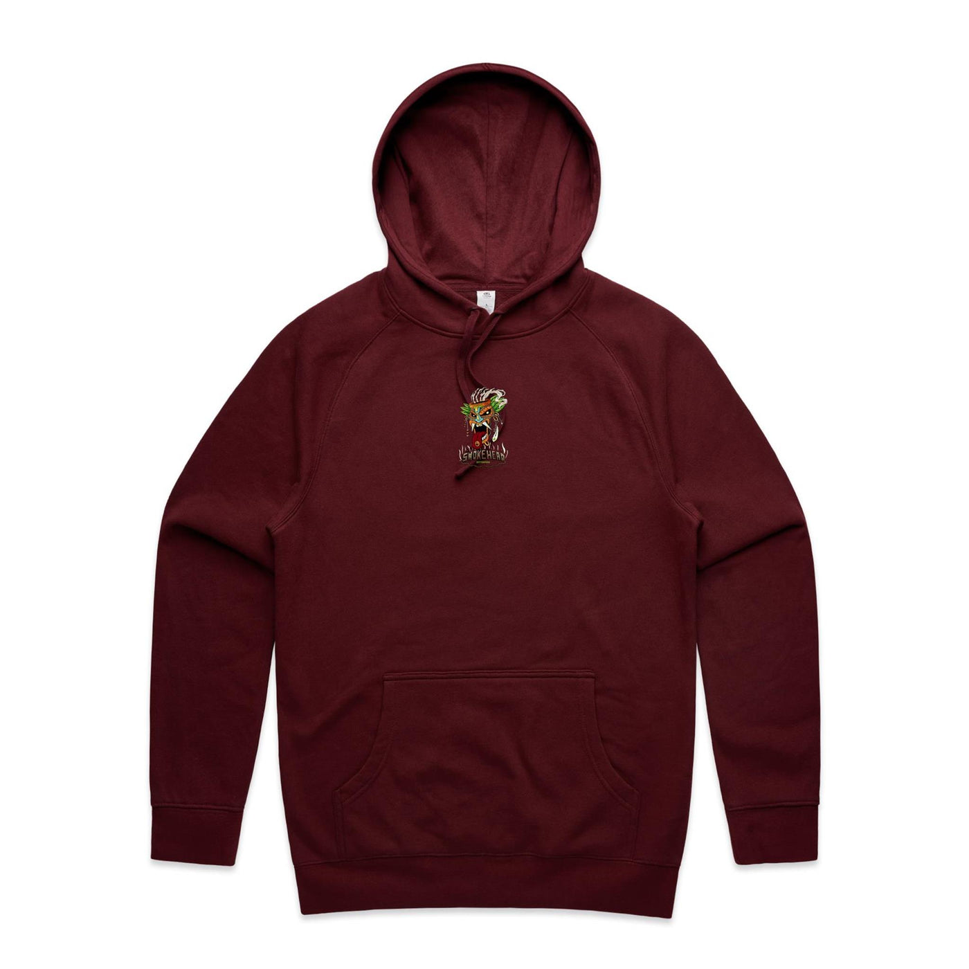 SMOKEHEAD (R) - Mens Pocket Hoodie - BACK PRINT