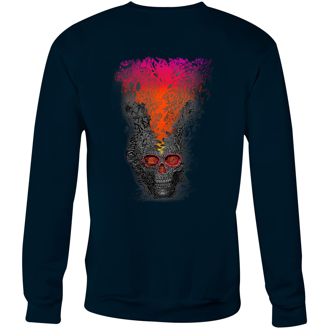 DIGITAL DETOX - Mens Sweatshirt - BACK PRINT