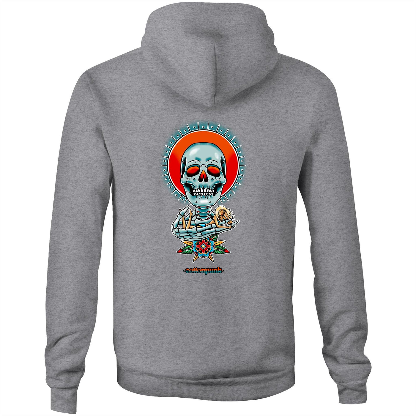 HAVE A NICE DEATH - Mens Pocket Hoodie - BACK PRINT