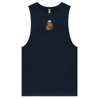 SPIRIT OX - Mens Sleeveless T-Shirt - BACK PRINT