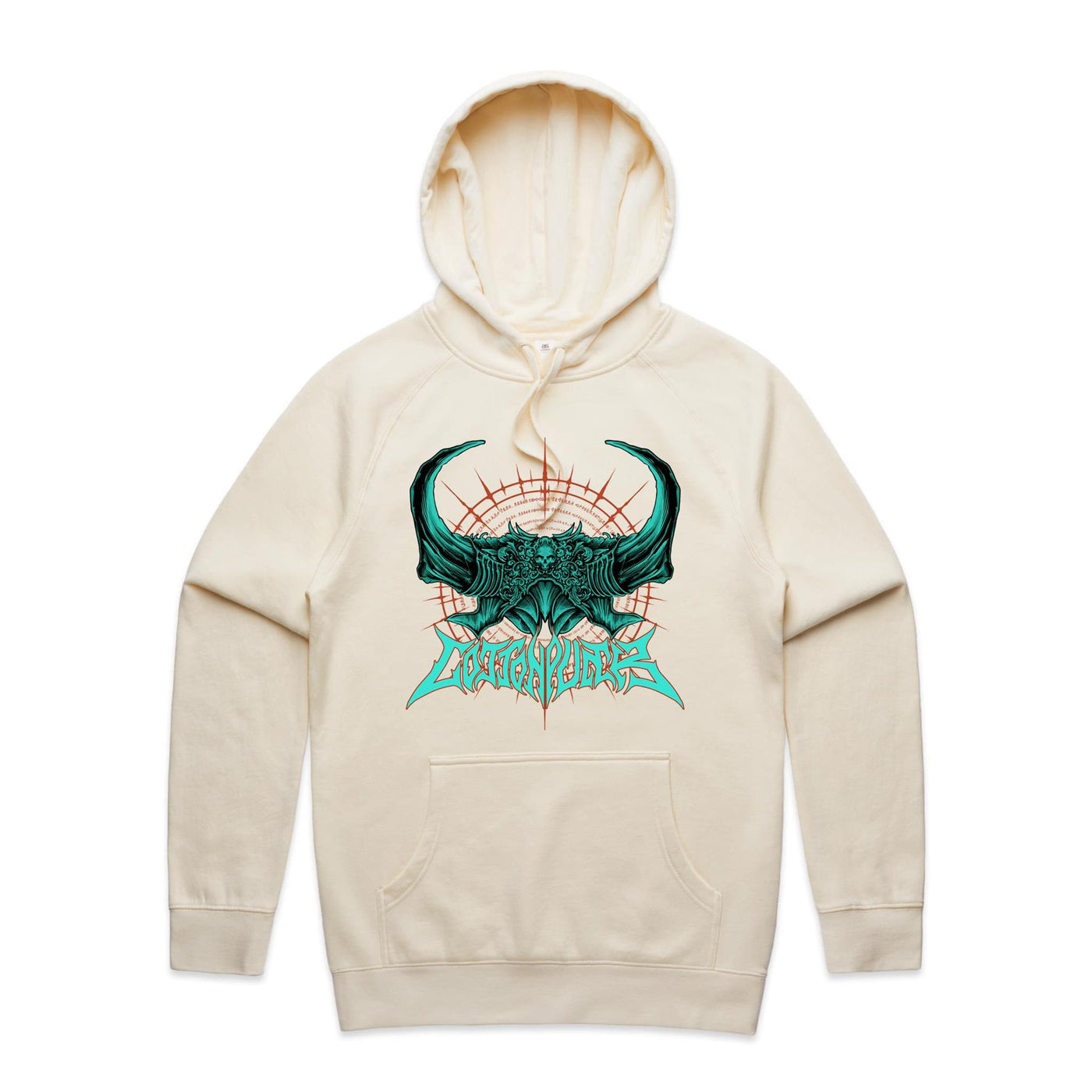 BLACK SPELL III - Mens Pocket Hoodie - FRONT PRINT