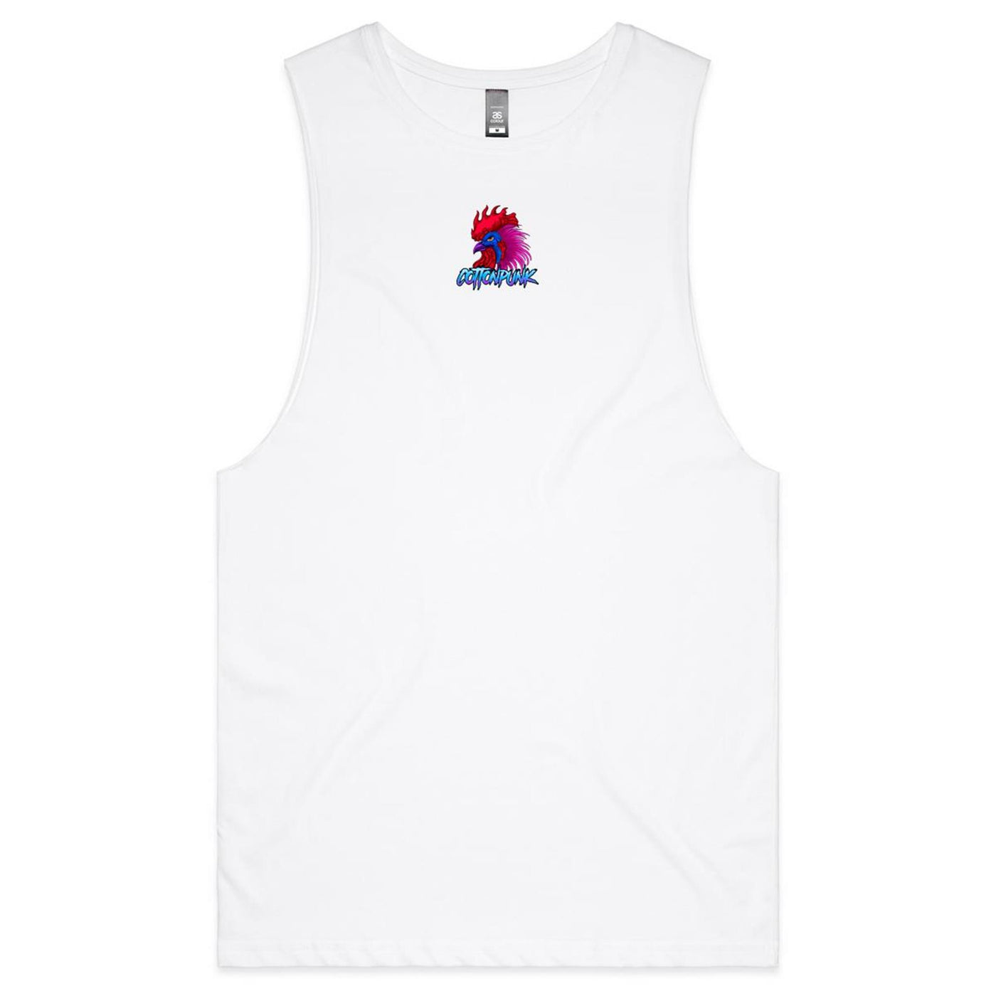 BIG C PSYCHO FIGHT CLUB - Mens Sleeveless T-Shirt - BACK PRINT