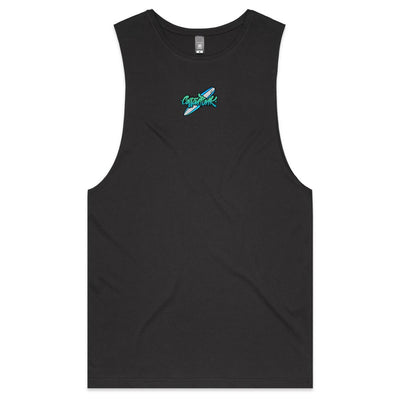 ONE LOVE - Mens Sleeveless T-Shirt - BACK PRINT