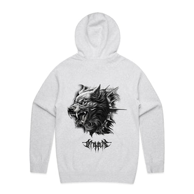 WEREWOLF - Mens Pocket Hoodie - BACK PRINT