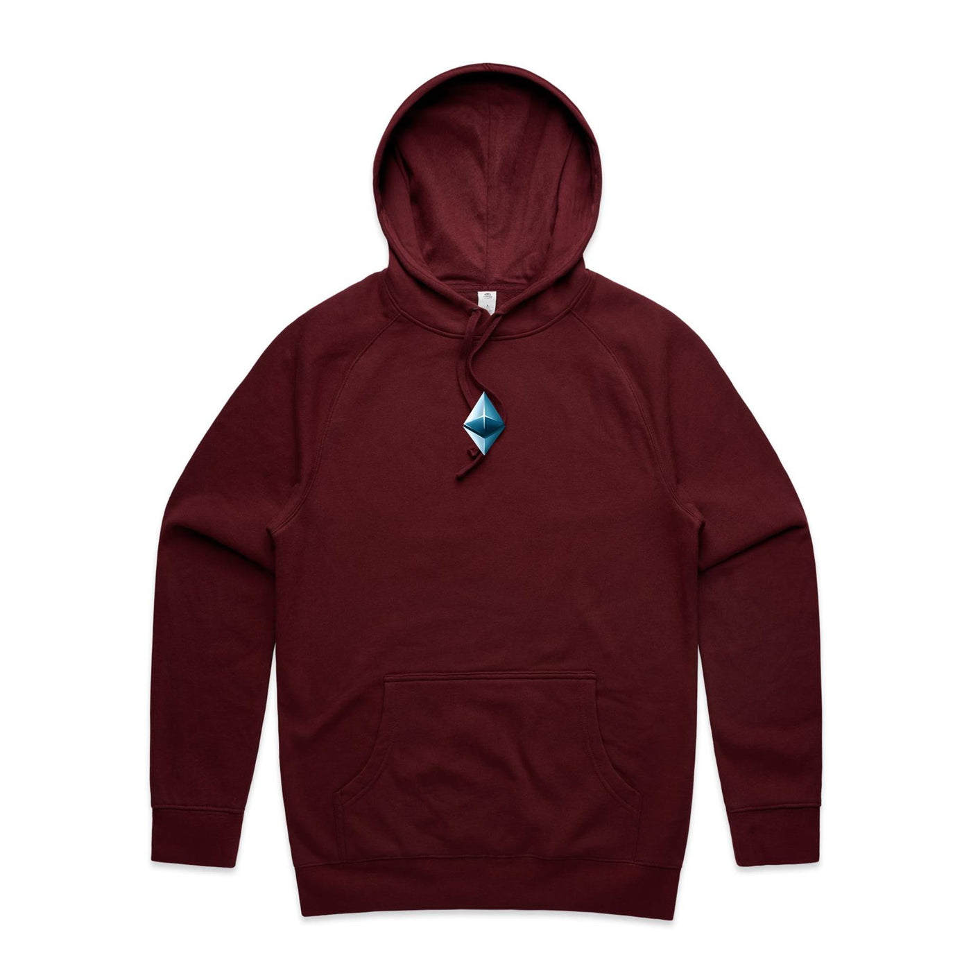 ETHEREUM - Mens Pocket Hoodie - BACK PRINT