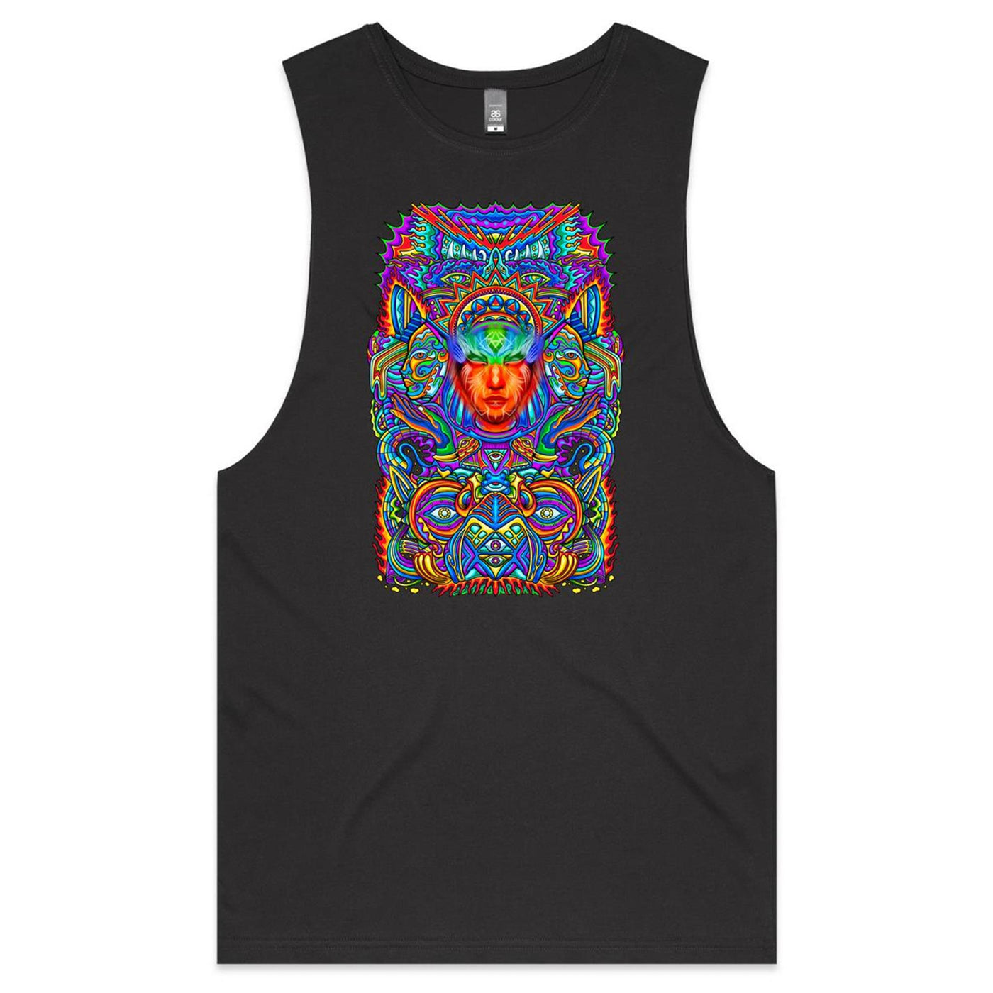 DEATH OF THE EGO - Mens Sleeveless T-Shirt - FRONT PRINT