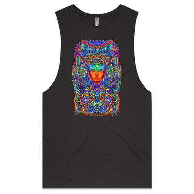 DEATH OF THE EGO - Mens Sleeveless T-Shirt - FRONT PRINT