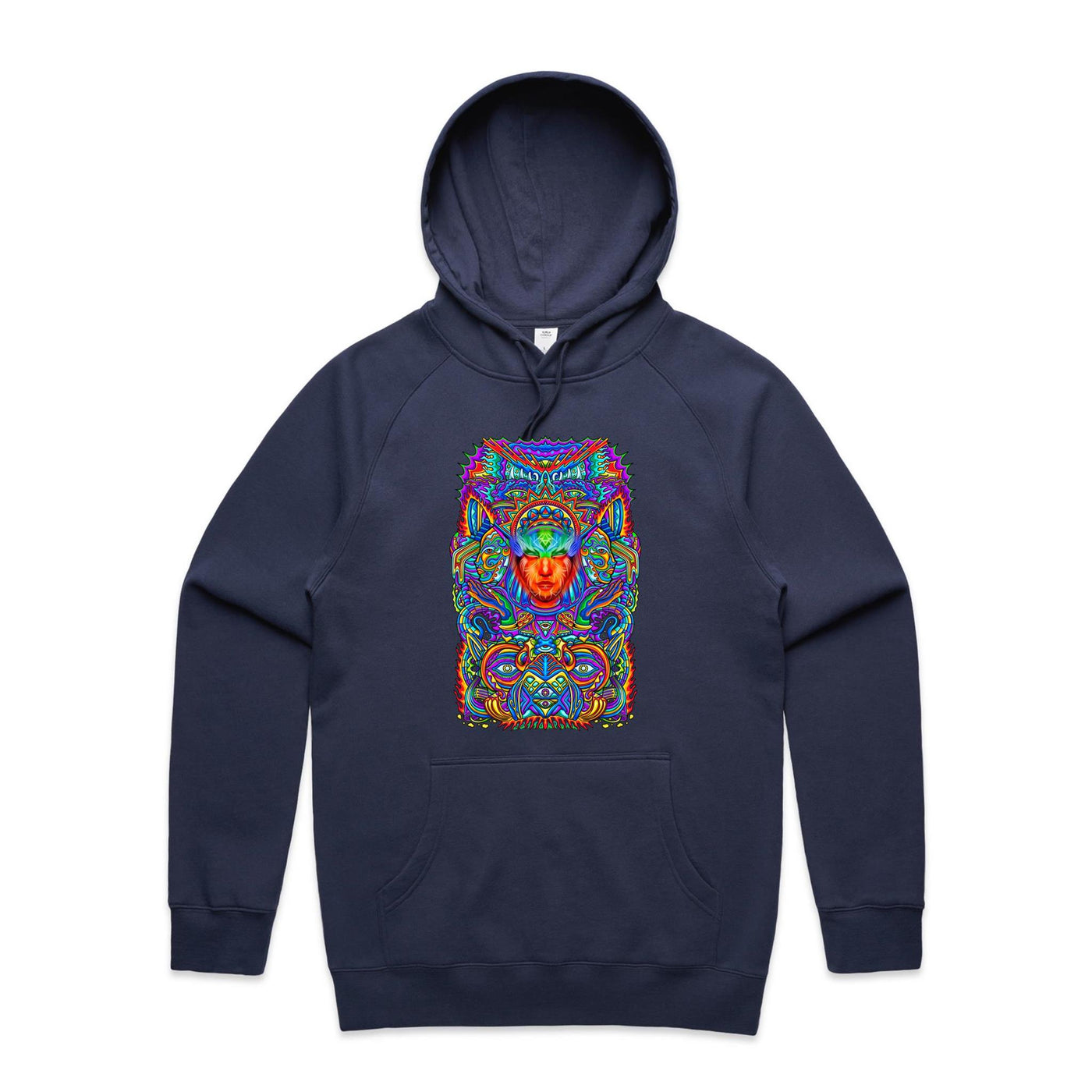 DEATH OF THE EGO - Mens Pocket Hoodie - FRONT PRINT