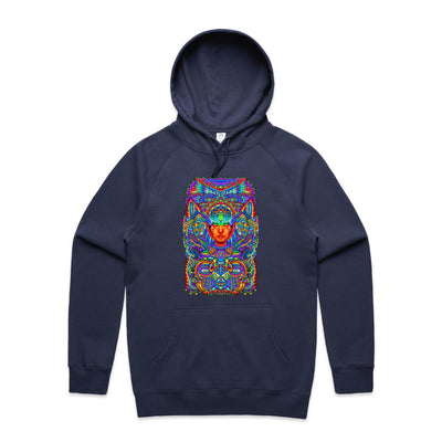 DEATH OF THE EGO - Mens Pocket Hoodie - FRONT PRINT