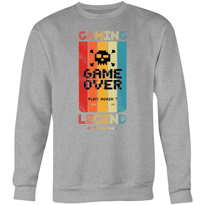 GAMING LEGEND - Mens Sweatshirt - FRONT PRINT