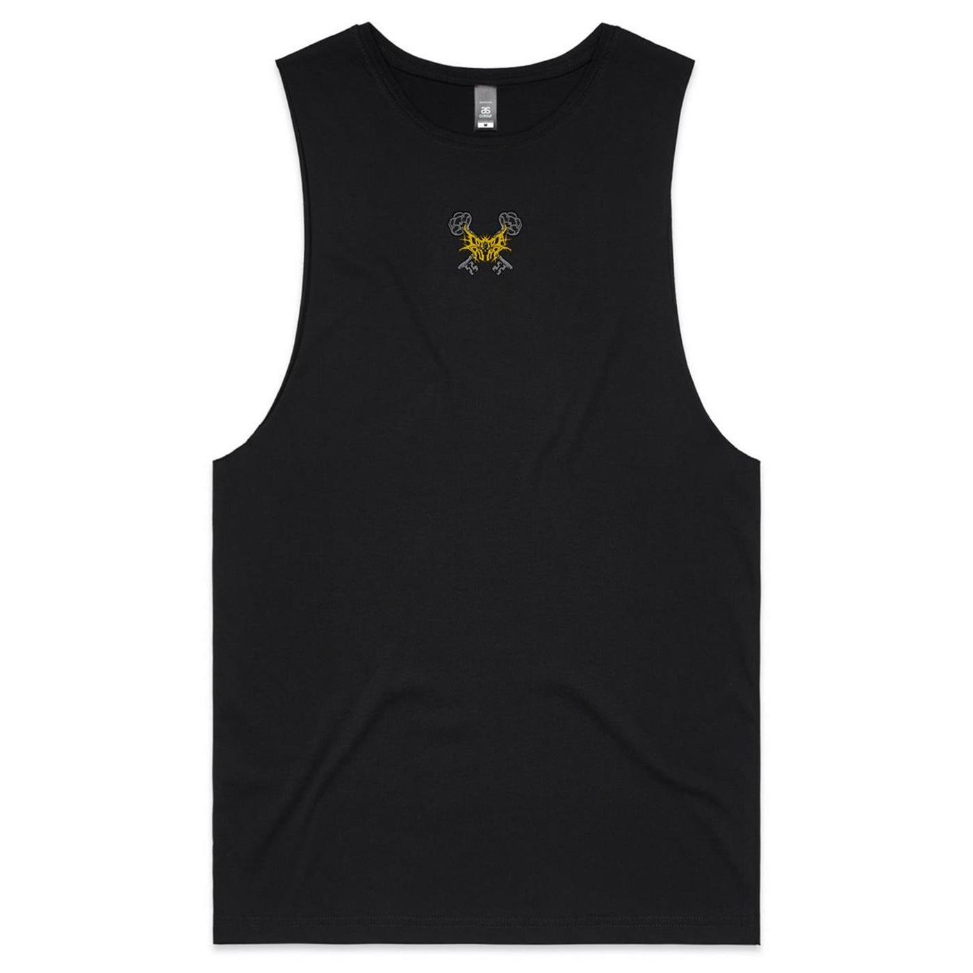 KEYMASTER - Mens Sleeveless T-Shirt - BACK PRINT