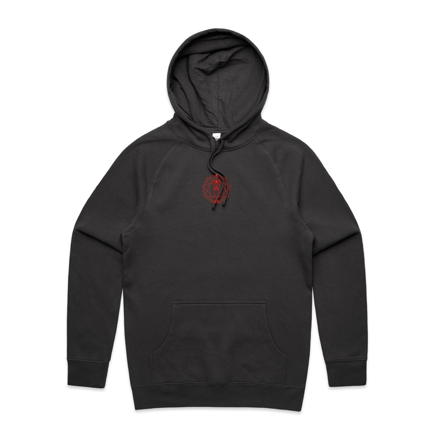 HELLEVATION - Mens Pocket Hoodie - BACK PRINT