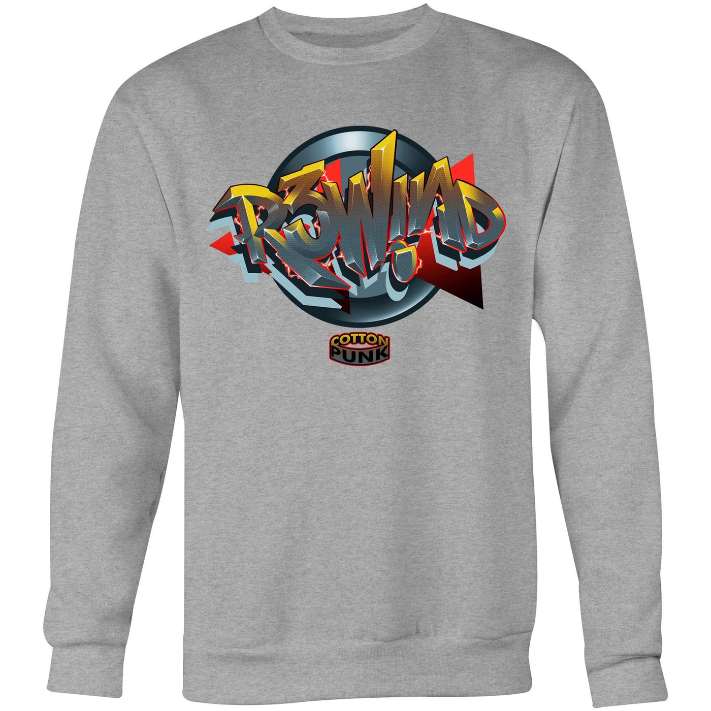 R3WIND - Mens Sweatshirt - FRONT PRINT