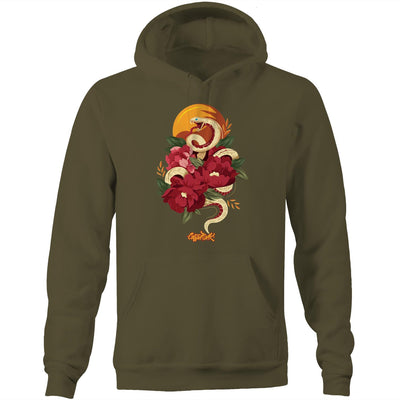 FEARless - Mens Pocket Hoodie - FRONT PRINT