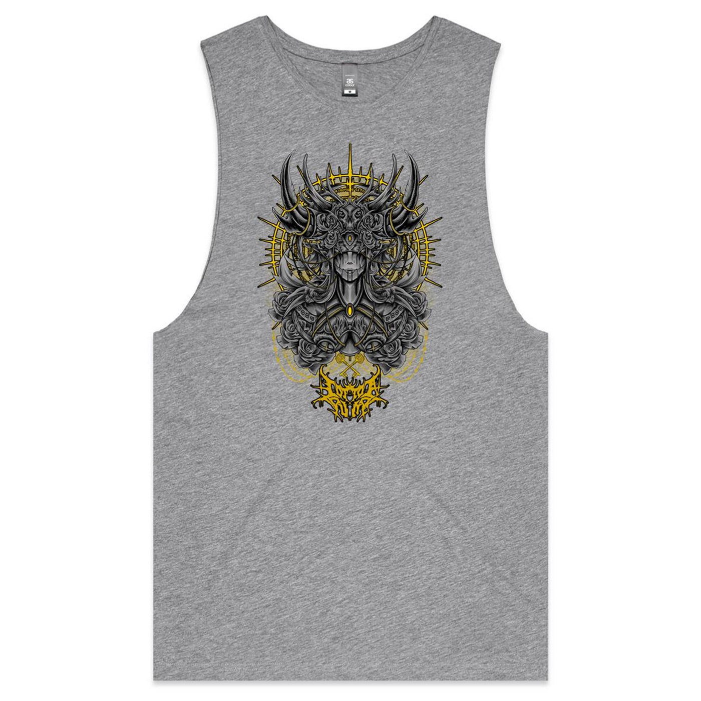 KEYMASTER - Mens Sleeveless T-Shirt - FRONT PRINT