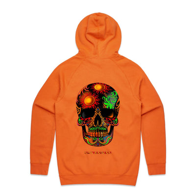 DEATH BY SUNSET - Mens Pocket Hoodie - BACK PRINT