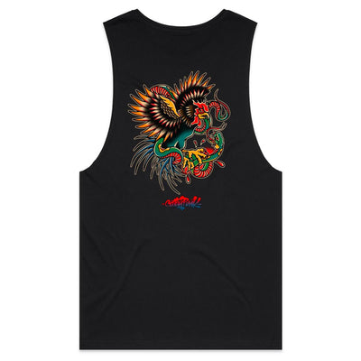 COME AND GET SOME - Mens Sleeveless T-Shirt - BACK PRINT